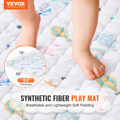 59x79 Baby Play Mat Kids Crawling Soft Floor Playmat Infant Activity Mat