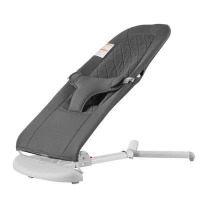 Transat pliable pour bébé avec 2 positions d'inclinaison, gris
