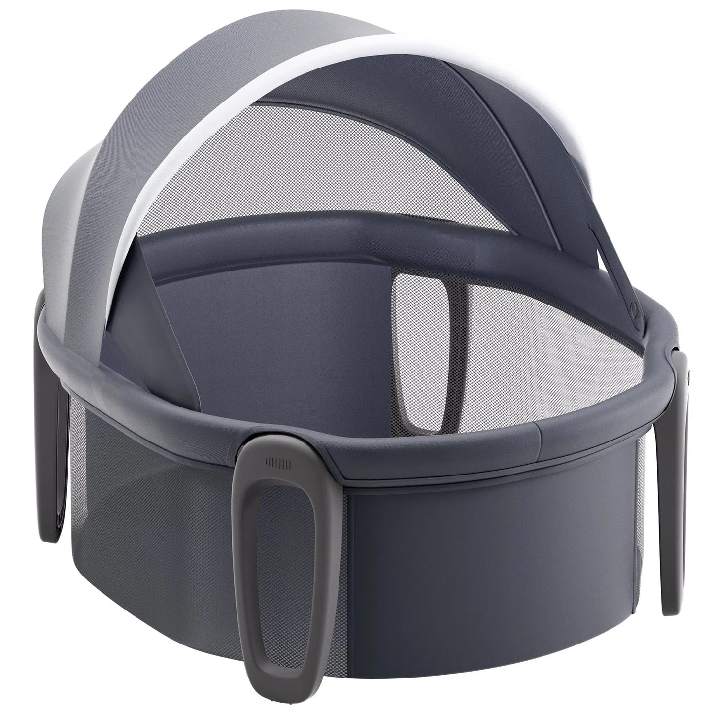 Portable Baby Bassinet On-The-Go Folding Baby Dome with Canopy and Toys